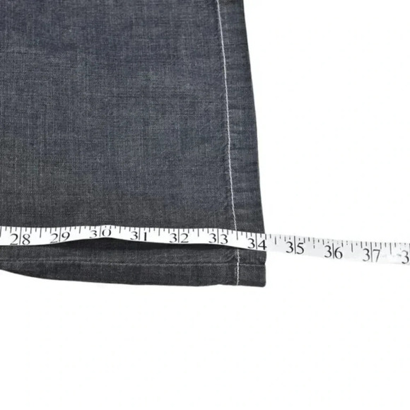 Vintage 90's Point Zero Nicole Benisti Wide Leg Jeans Gray NWT Size 15/16 - Picture 13 of 13